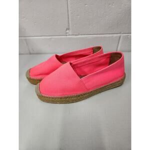 Castaner Women's Kenda Neon Fuchsia Pink Platform Espadrilles, Size 39 (US 8)